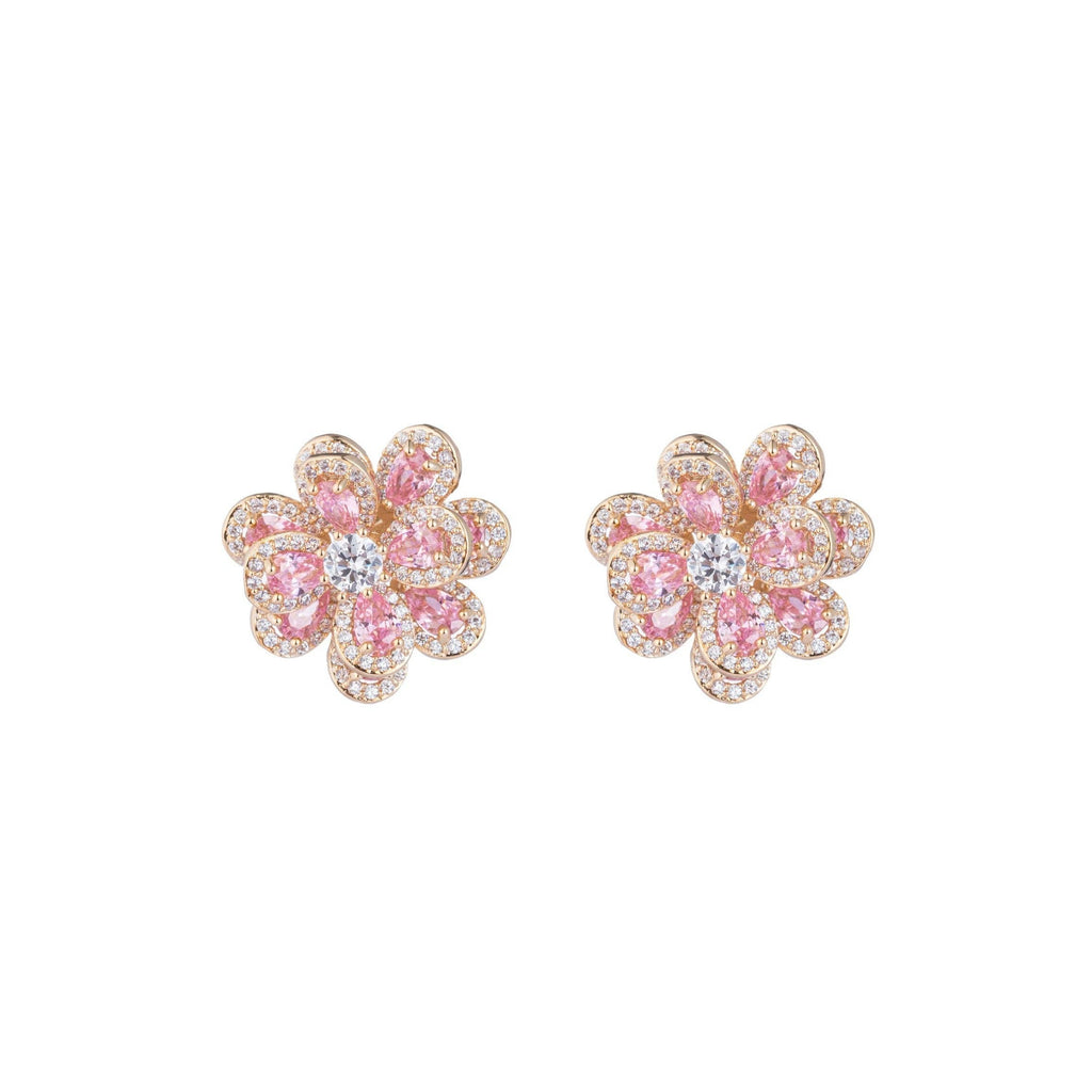 Eye Candy Los Angeles - Jada Earrings - Pink by Eye Candy Los Angeles