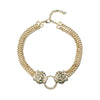 Eye Candy Los Angeles - Jag Necklace: Yellow Gold by Eye Candy Los Angeles