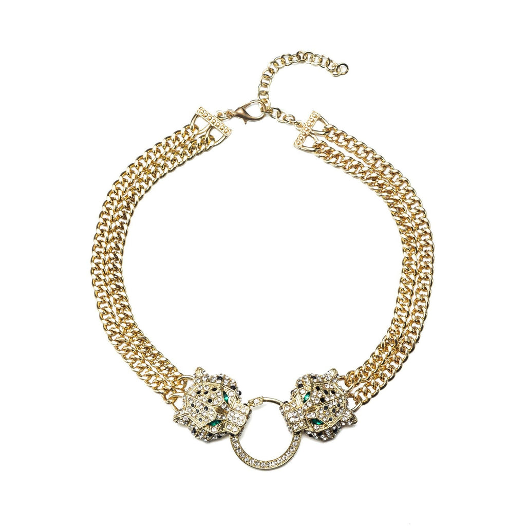 Eye Candy Los Angeles - Jag Necklace: Yellow Gold by Eye Candy Los Angeles