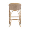 Faux Rattan and Hyacinth Weave Outdoor Bar Stool / Bar Chair by Kenian Rattan Furniture