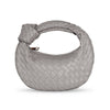 Little Trendy - Womens' Woven bag horn knotted handbag Top Handle Bag: Grass green by Little Trendy