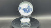 18th C. Chinese Export 'Nanking Cargo' Blue and White Tea Bowl & Saucer, c. 1750