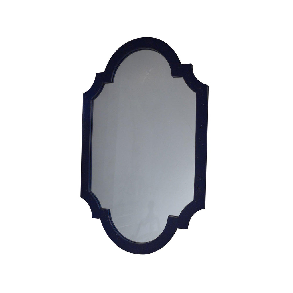 Antique Blue Chippendale Mirror by Dessau Home