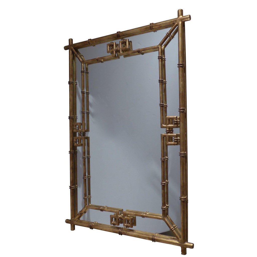 Antique Gold Fretwork Mirror by Dessau Home