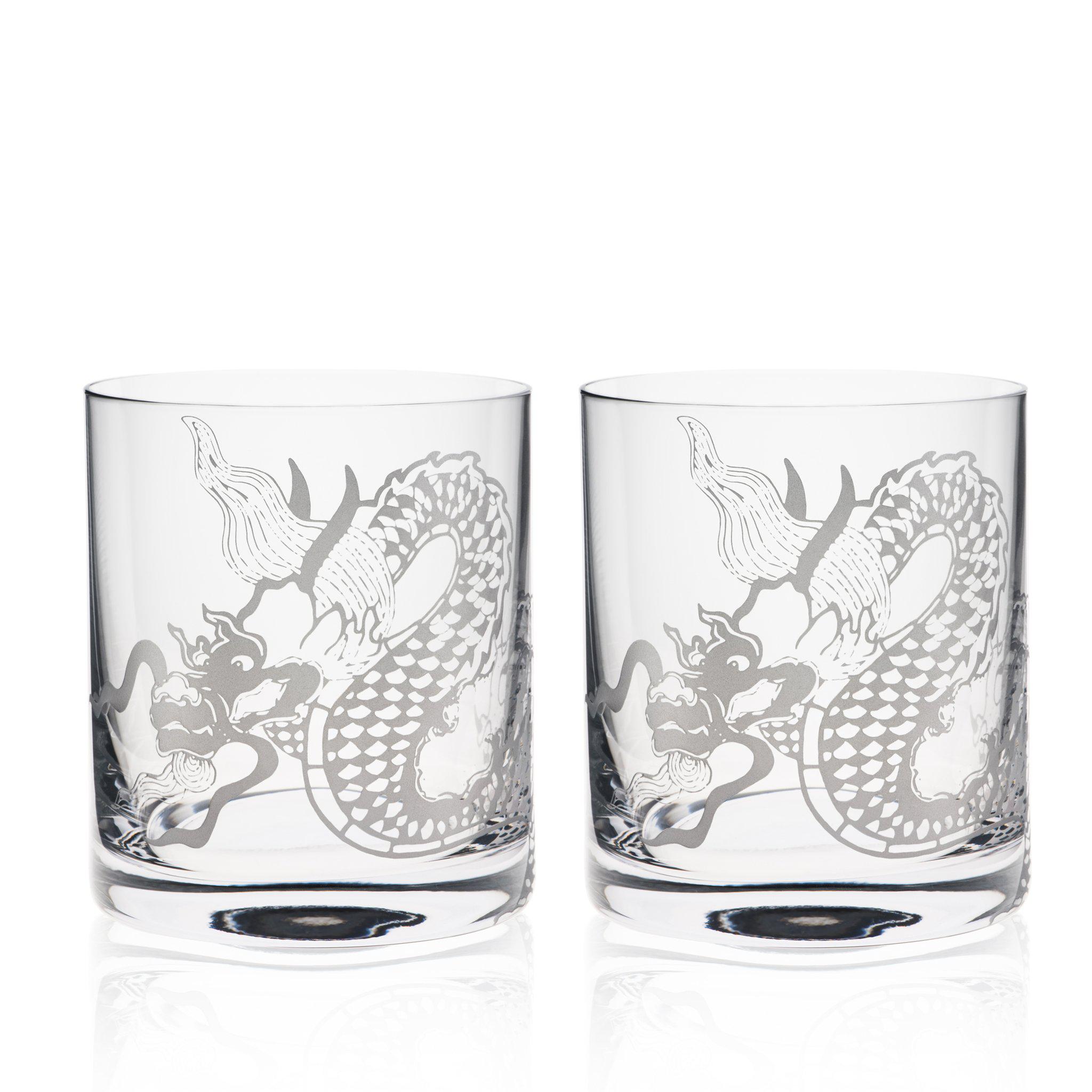 dragon mugs and glasses