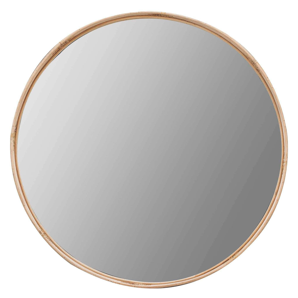 Evan Natural Rattan Wall Mirror by Cooper Classics