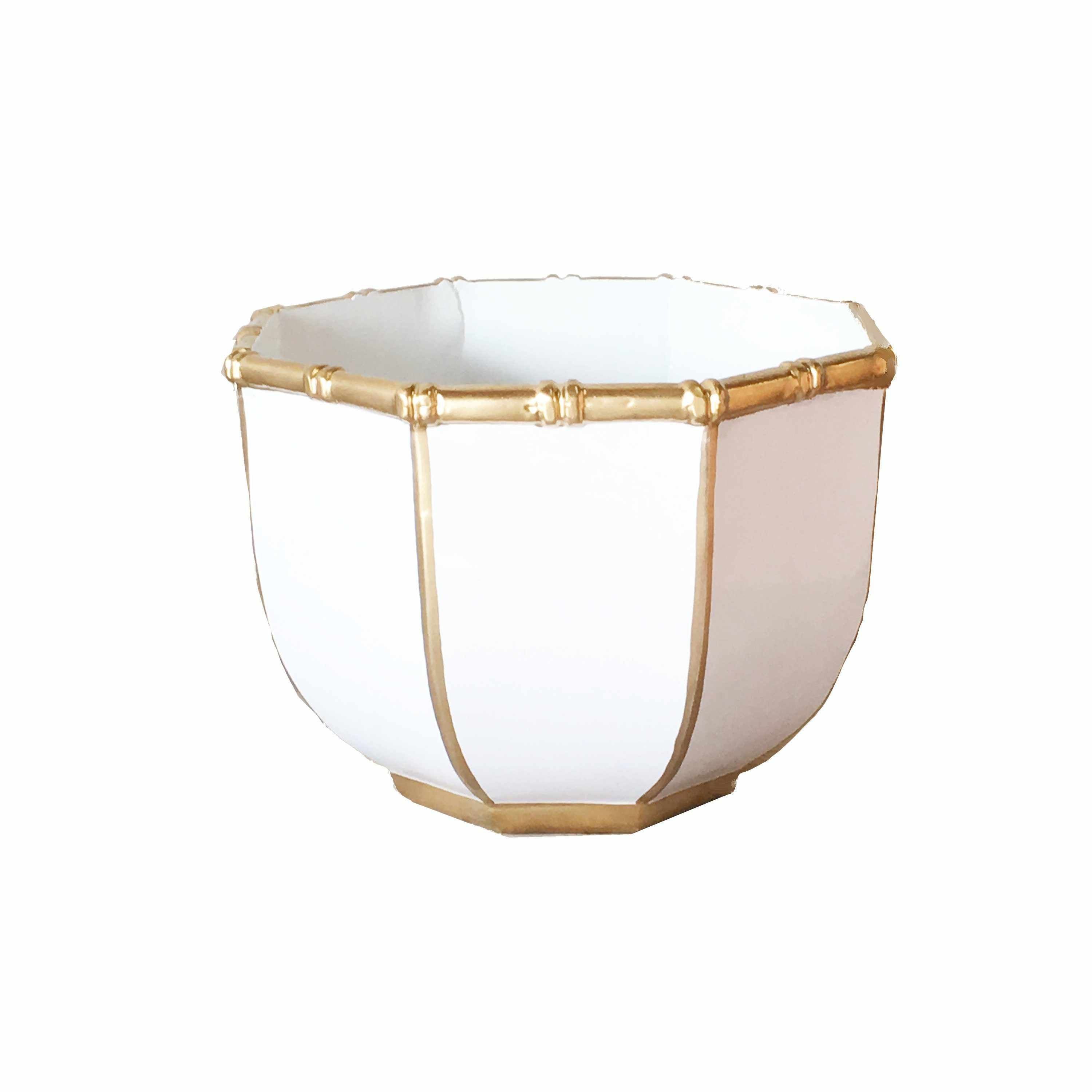 Large Bamboo Bowl - Cream