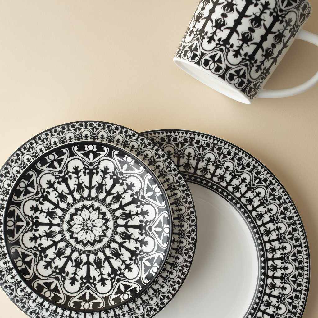 Caskata Marrakech Place Setting 4 Piece Black PLCE-170